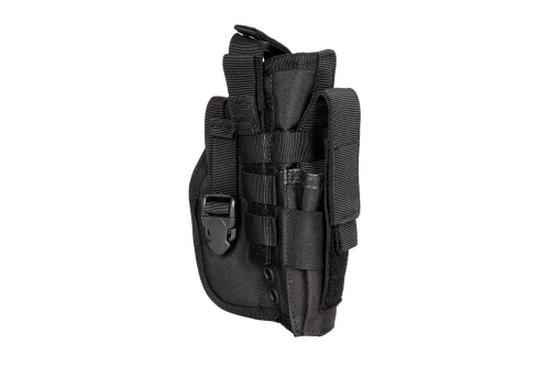 GFC Tactical - Tactical Holster Universal with Magazine Loader - Black - GFT-29-032140