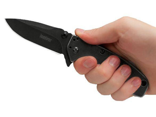 Kershaw - Folding Blade Knife Cryo II - Full Metal - Black - 1556BW