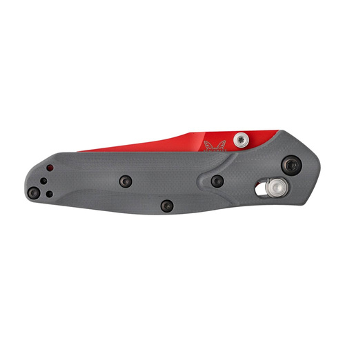 Benchmade - Tactical Knife 945RD-2401 Mini Osborne LE - CPM-S90V - Red - 945RD-2401