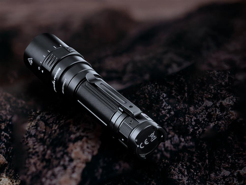 Fenix - LED Flashlight - 3000 Lumens - 5000 mAh - Black - PD40R V2.0
