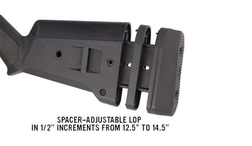 Magpul - SGA® Stock for Mossberg® 500/590/590A1 - Black - MAG490 BLK