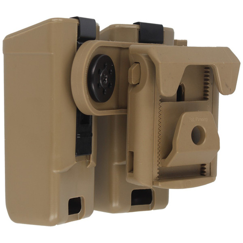 ESP - Double Magazine Pouch for 9 mm / .40 with UBC-01 belt attachment - MH-MH-04 KH