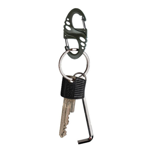Mil-Tec - S-Hook Carabiner Set - 10 pcs - OD Green - 13458401
