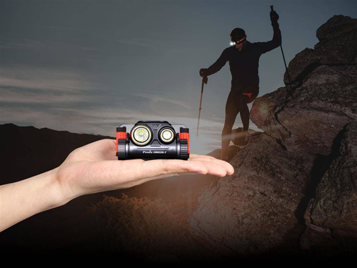Fenix - HM65R-T LED Headlamp with Rechargeable Battery 3500 mAh - 1500 lumens - 039-468