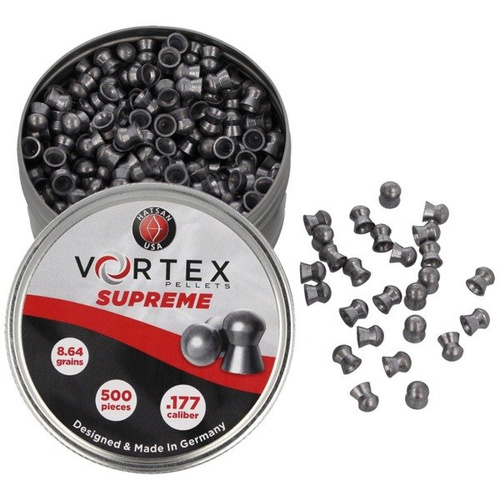 Hatsan - Vortex Supreme Airgun Pellets .177 / 4.51 mm - 500 pcs - 92104510005HT