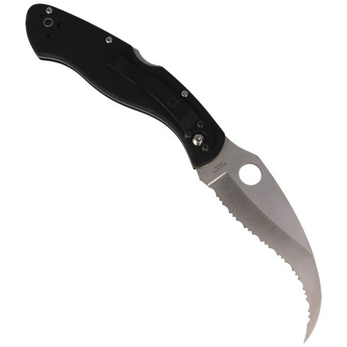 Spyderco - Civilian™ G-10 Black Knife - C12GS