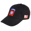 FOSTEX - Baseball Cap 82nd Airborne - Cotton - Black - 215151-224