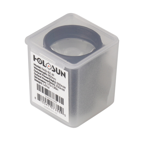 Holosun - Night RAIDer - Tactical Weapon Flashlight RAID IR - Picatinny/M-LOK - IPX8 - Black - RAID with LED IR Head