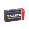 VARTA - Alkaline Battery Longlife Max Power - 9V / 6LR61