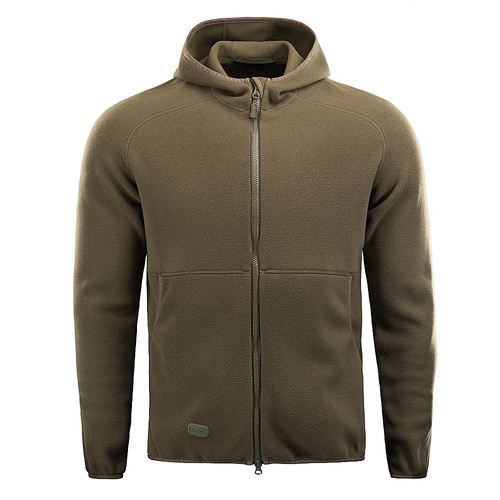 M-Tac - Men's Hoodie Lite Microfleece - Army Olive - 20026062