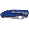 Spyderco - Folding Knife Tenacious FRN Blue - Folder - CPM S35VN - Plain - Blue - C122PBL