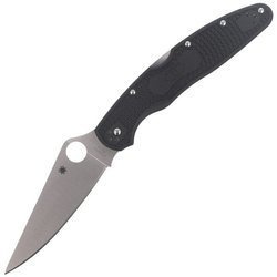 Spyderco - Police™ 4 Lightweight FRN Black Knife - C07PBK4