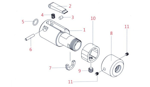 Action Army - HopUp Chamber for APS 96 - B02-009