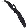 Spyderco - Matriarch™ 2 FRN Emerson Opener Black Blade Knife - C12SBBK2W