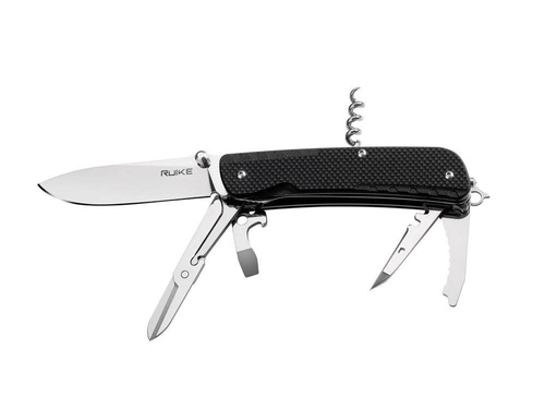 Ruike - LD31-B Multifunctional Pocket Knife - 16 Tools - Black - 340-015