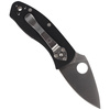 Spyderco - Ambitious G-10 Black Plain Folding Knife - C148GP