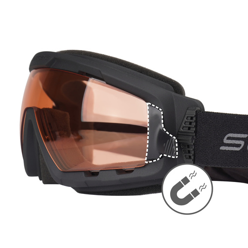 Swiss Eye - Ballistic Gogle G-Tac with Visor Set - Black - 18821