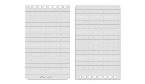 Rite in the Rain - All-Weather Notebook - 3 x 5" - OR35 - Blaze Orange