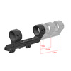 Vector Optics - Adjustable Extended Picatinny One-piece Scope Mount - 30 mm - Black - XASR-3037