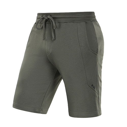 M-Tac - Casual Fit Cotton Shorts - Army Olive - 20077062