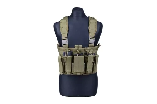GFC Tactical - Tactical Vest Scout Chest Rig - Olive - GFT-18-009835