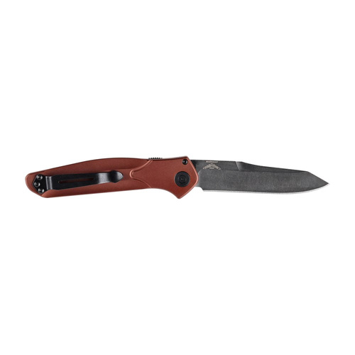Benchmade - 9400BK-03 Auto Osborne Folding Tactical Knife - CPM MagnaCut - Black/Green - 9400BK-03