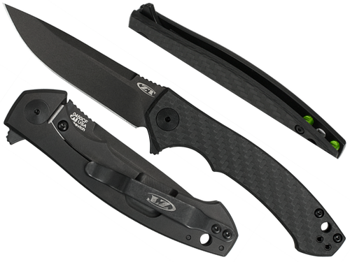 Zero Tolerance - Folding Knife ZT Sinkevich 0450CF - CPM S35VN - Black - 0450CF