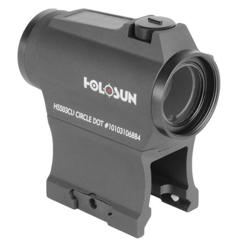 Holosun - Red Dot Sight HS503CU - Multi Reticle - Solar Panel - Black - HS503CU