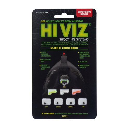 Hiviz - Spark III Fiber Optic Front Sight for Shotguns - SK2011