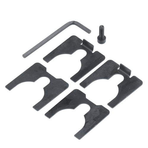 SVRN - RIS / Picatinny Hand Guard for AK - Aluminum - Black - SVRN-AK-HGR-01