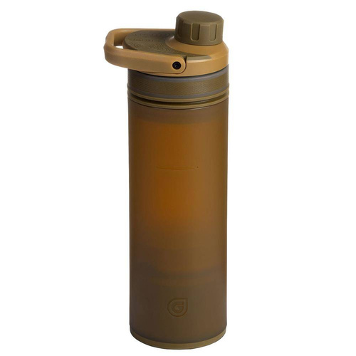 Grayl - UltraPress water filter bottle - 500 ml - Brown - 500-CBN