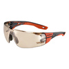 Bolle Safety - Safety Glasses RUSH+ 2.0 - EN ISO 16321-1 - Platinum - Copper - RUSPMN31E