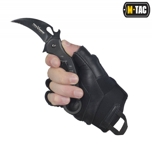 M-Tac - Assault Tactical Mk.4 Fingerless Gloves - Black - 90214002