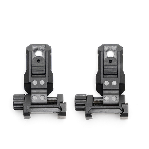Strike Industries - Strike Polymer Backup Sights - Foldable - Picatinny - Black - SI-SPBUS