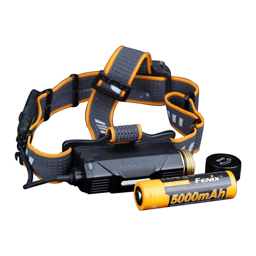 Fenix - LED Headlamp 25R V2.0 with 5000 mAh Battery - 1600 lumens - HP25R V2.0