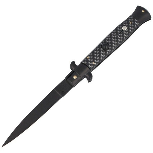 Frank Beltrame - Spring knife Stiletto Kevlar 23 cm - FB 23/KEV BLK