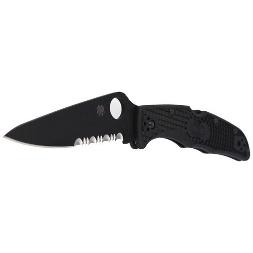 Spyderco - Endura® 4 FRN Black / Black Blade SpyderEdge Knife - C10PSBBK