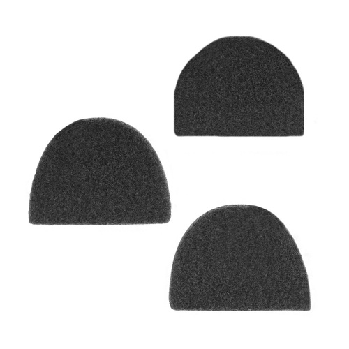 Earmor - Hook-and-Loop Fasteners for MSA Sordin - Black - S14