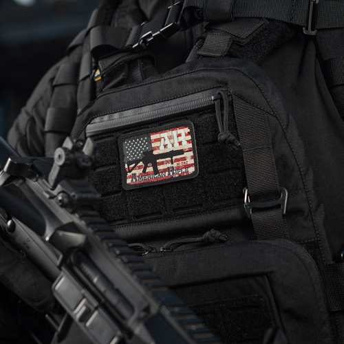 M-Tac - AR-15 Patch - Fabric - Fluorescent - Black/GID - 51353299