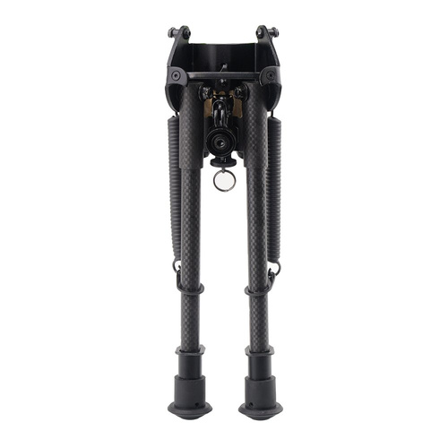 Rokstad - Carbon Fiber Spring Bipod - Non-Swivel - 230-345 mm - Harris / Picatinny - RSCFP-09