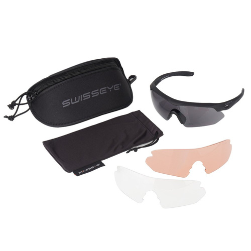 Swiss Eye - Nighthawk Shooting Safety Glasses set with lenses - 40291