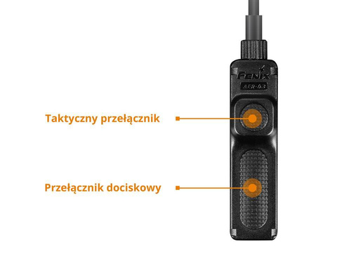 Fenix - Gel Switch for Tactical Flashlight - 26.5 mm - AER-03 V2.0