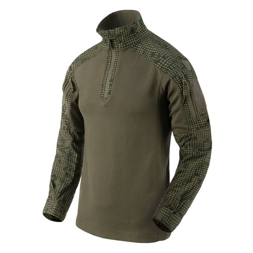 Helikon - MCDU Combat Shirt - Desert Night Camo / Olive Green - BL-MCD-SP-0L02A