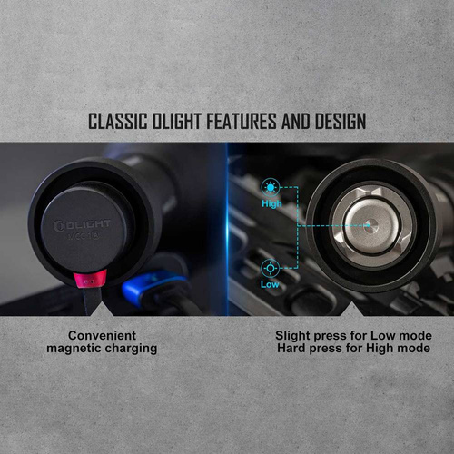 Olight - Javelot Tac M Rechargeable LED Flashlight with M-LOK Mount - 1000 Lumens - Black