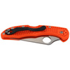 Spyderco - Delica® 4 FRN Flat Ground Orange Knife - C11FPOR