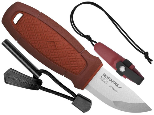 Morakniv - Eldris Fire Starter Neck Knife Kit - Red - 12630