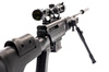 Black Ops - Sniper Power Piston Break-Action Rifle with 4x32 Scope and Bipod - 4.5 mm - B1090