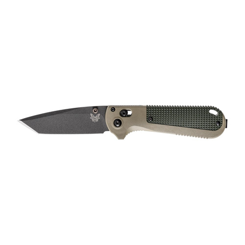 Benchmade - Folding Knife Redoubt - CPM-D2 - Grivory - Forest Green - Plain - 431BK-1
