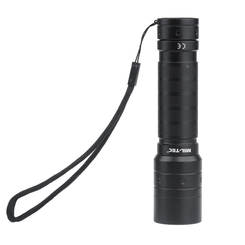 Mil-Tec - Mission 1000 LED Rechargeable Flashlight - 1000 lm - 2000 mAh - 15153500 
