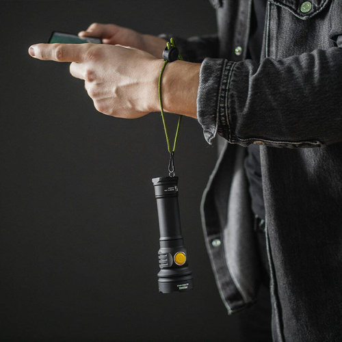 Armytek - Tactical Flashlight Prime C2 Pro Max - Magnetic Charger - 4000 lm - 21700 - Black - F08601C